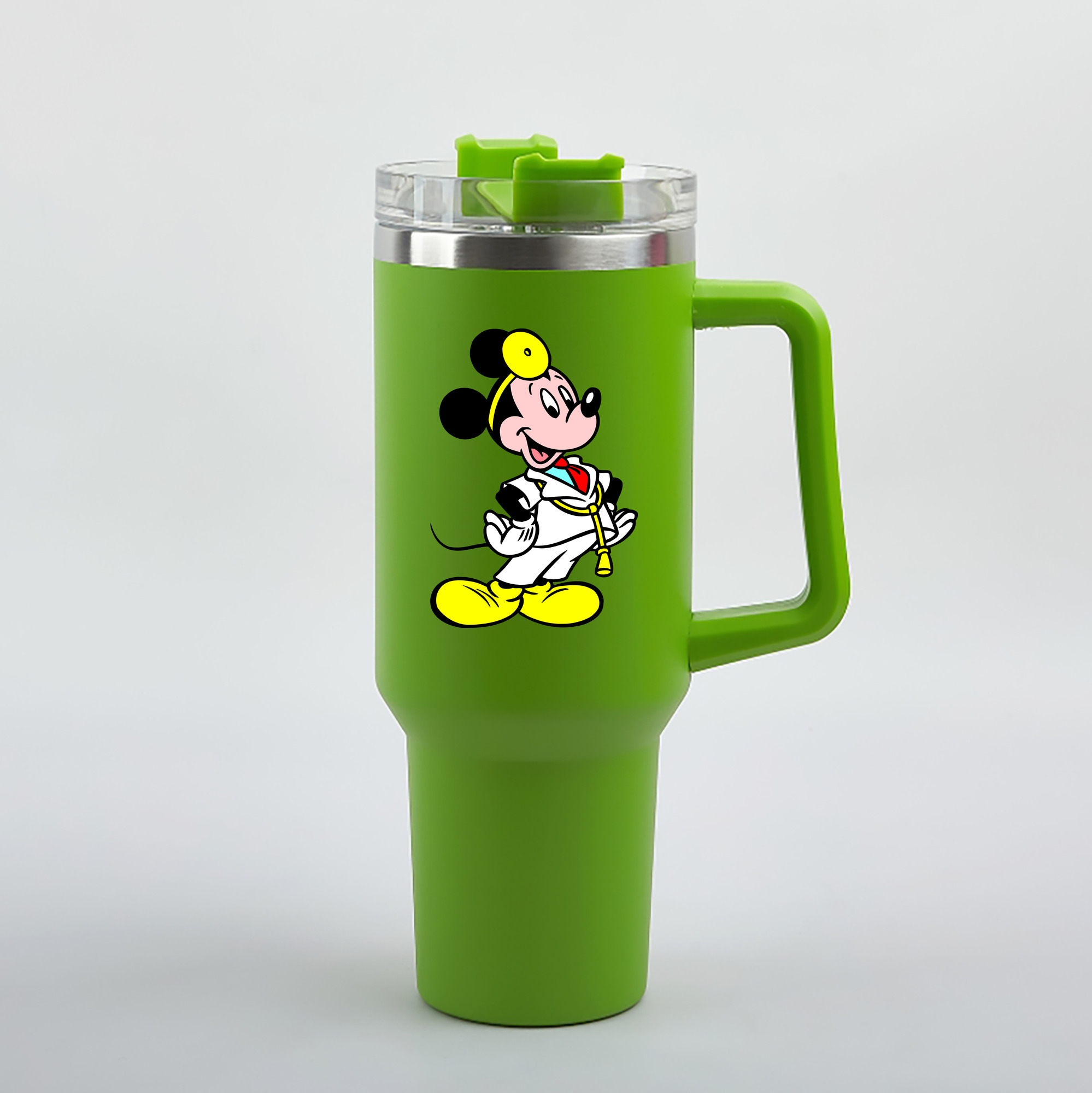 （画像用） ミッキーマウス Mickey Mouse 1200mL車用タンブラー（カラープリント）